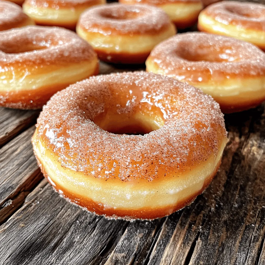 Homemade Cinnamon Sugar Donuts Irresistible Treats