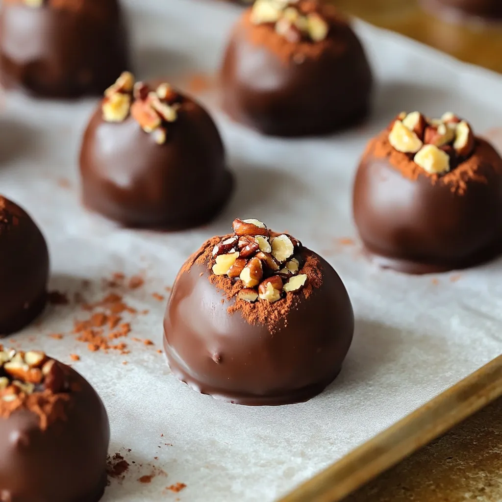 No-Bake Pumpkin Spice Latte Truffles Sweet Delight