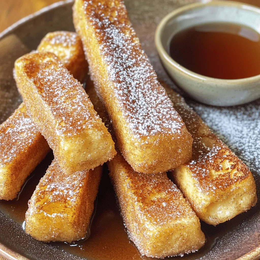 Cinnamon Sugar French Toast Sticks Tasty Breakfast Idea