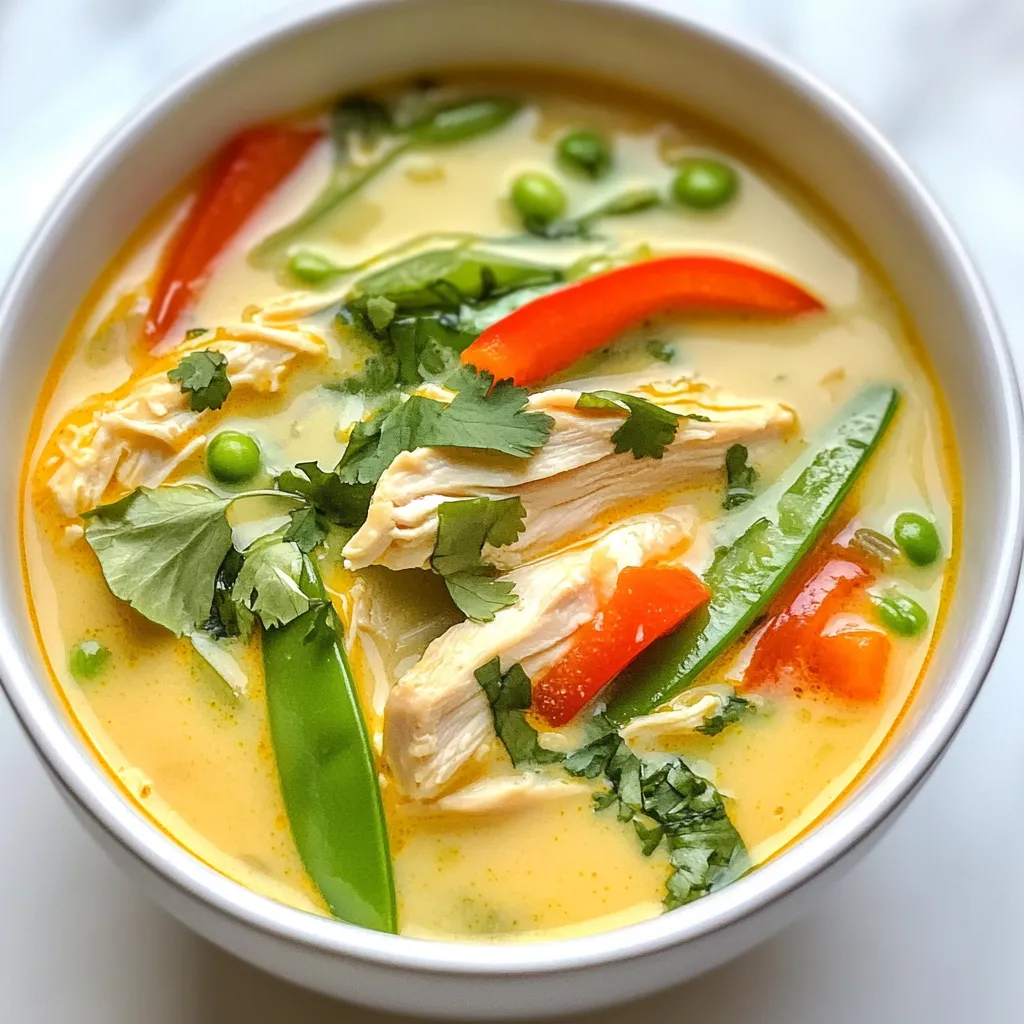 Coconut Lime Chicken Soup Flavorful Comfort Recipe