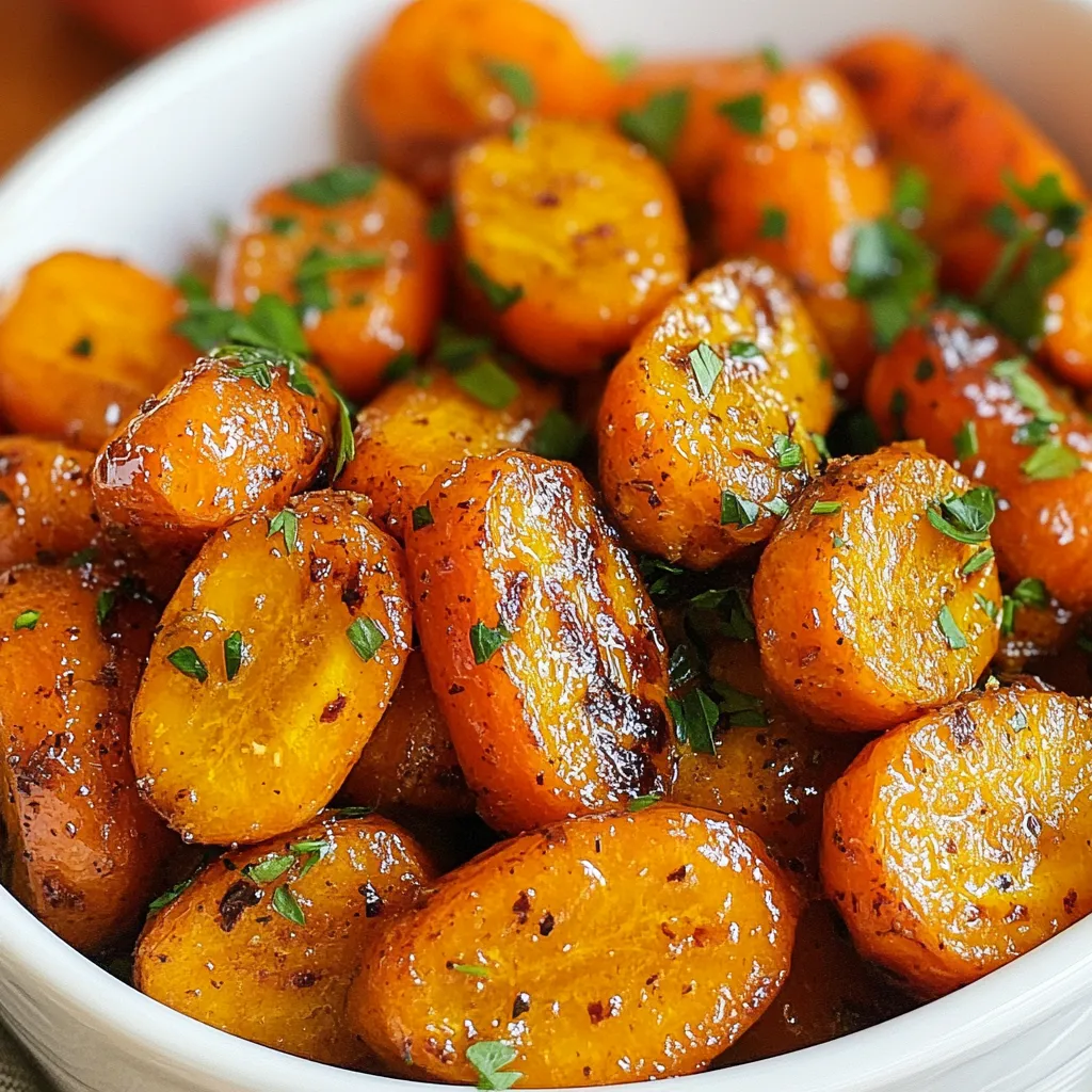 Maple Dijon Roasted Carrots Flavorful Side Dish Delight