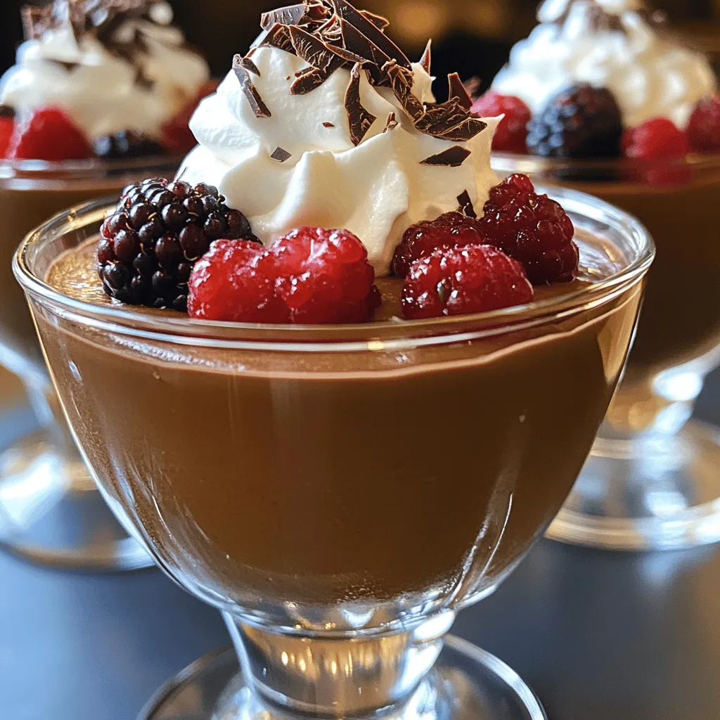 Easy Chocolate Mousse Creamy and Decadent Dessert