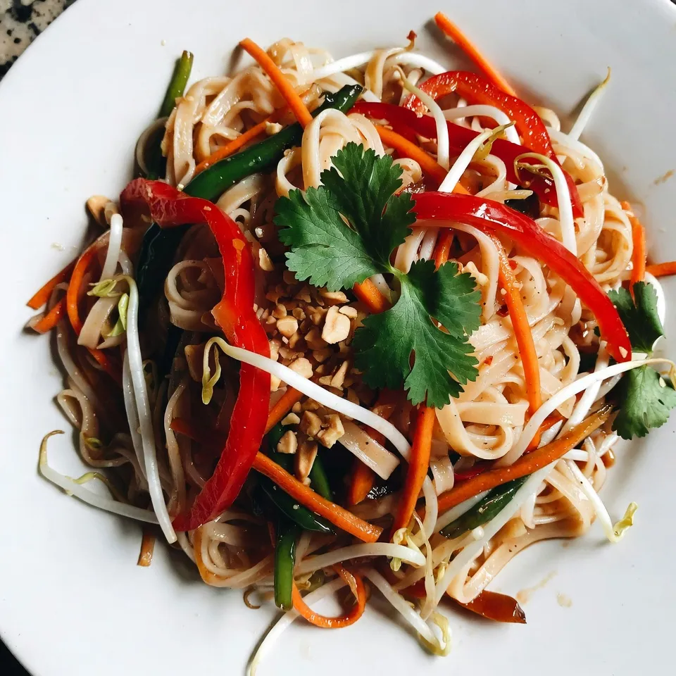 Sweet and Spicy Thai Noodles Flavorful Delight Recipe