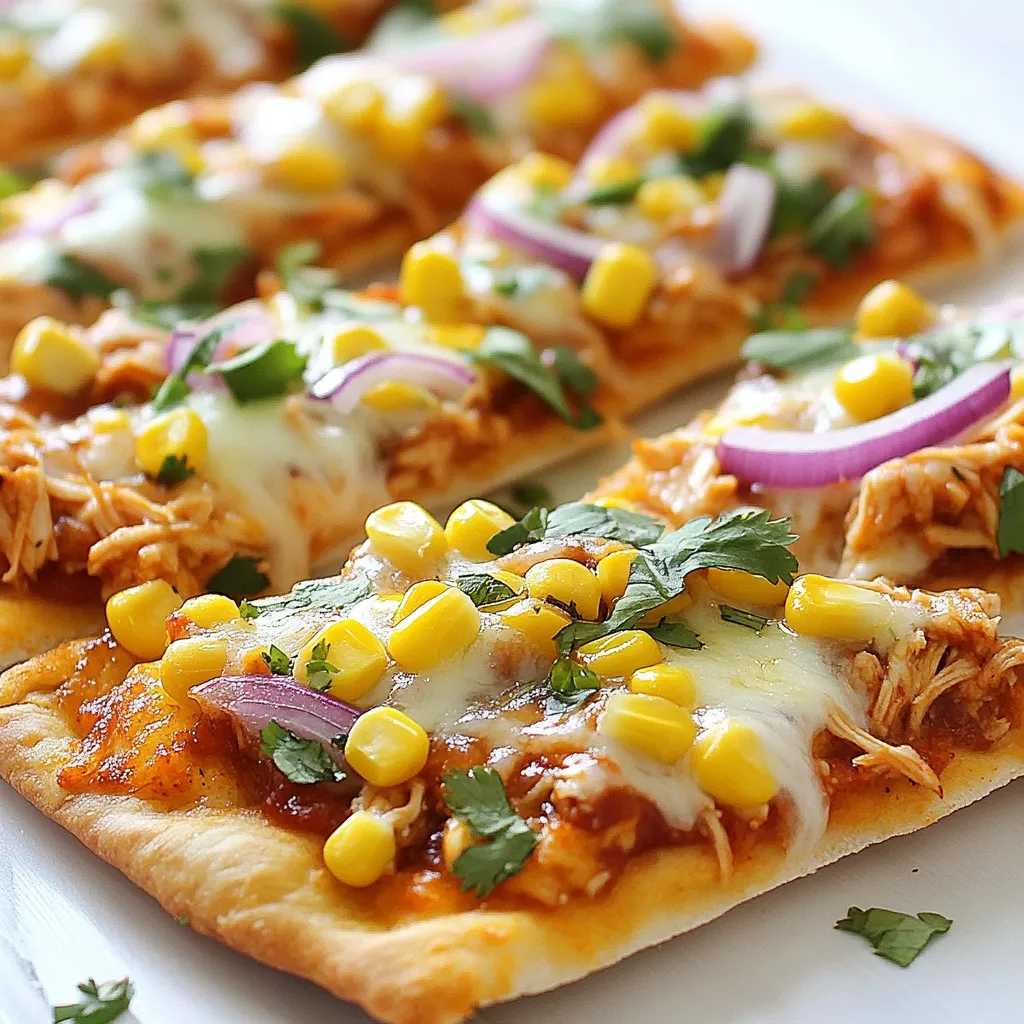 BBQ Chicken Flatbread Pizza Perfect for Weeknight Dinners