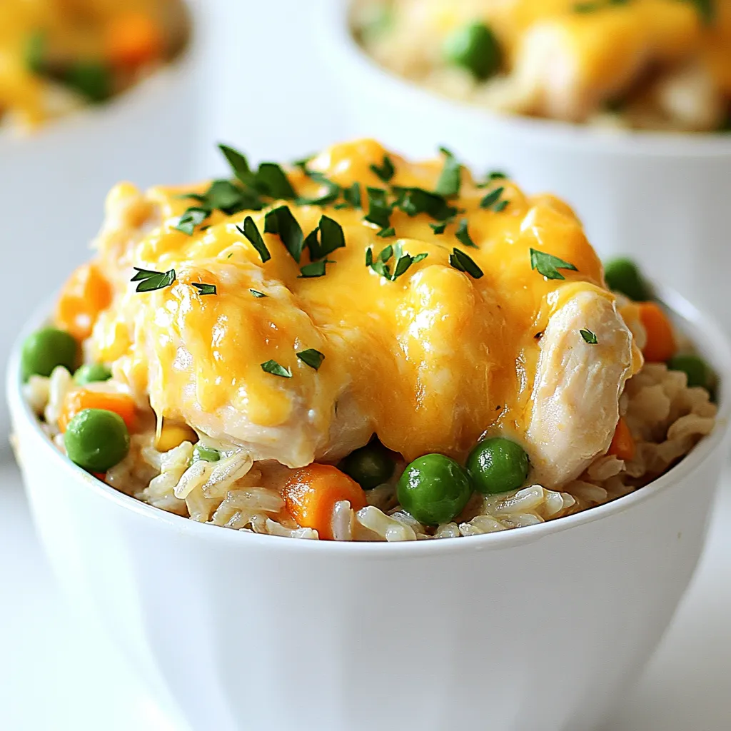 Chicken &#038; Rice Casserole Slow Cooker Delightful Meal