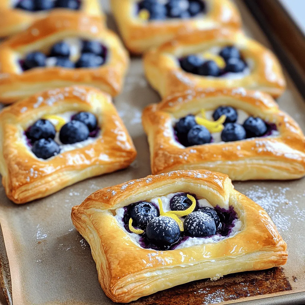 Blueberry Cream Cheese Danish Irresistible and Simple