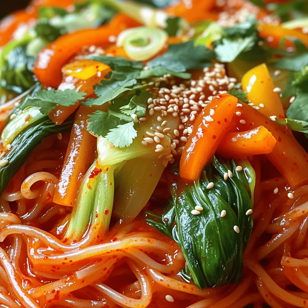 Spicy Gochujang Noodles Flavorful and Quick Recipe