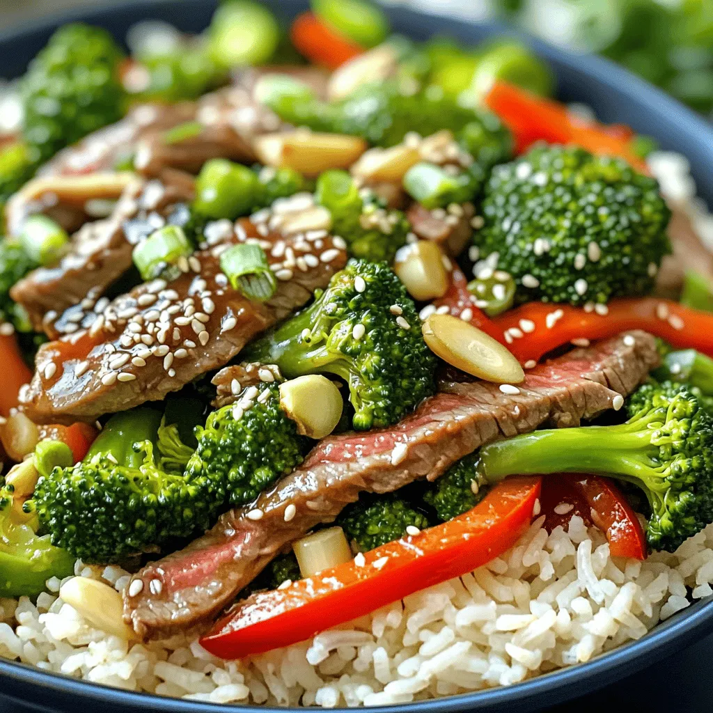 24. Beef and Broccoli Stir-Fry Simple and Flavorful Meal