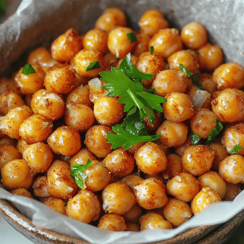 Crispy Air Fryer Chickpeas Simple and Tasty Snack