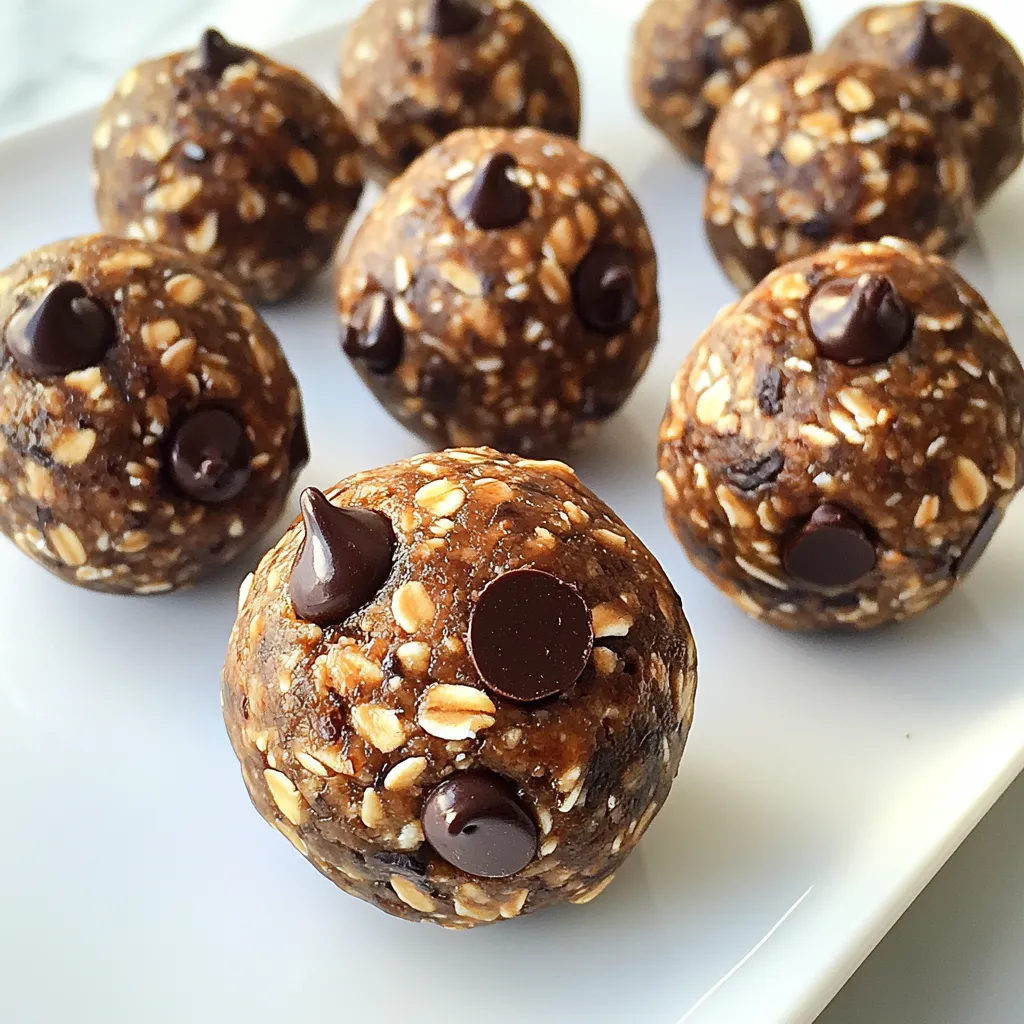 Chocolate Peanut Butter Energy Balls Healthy Snack Option
