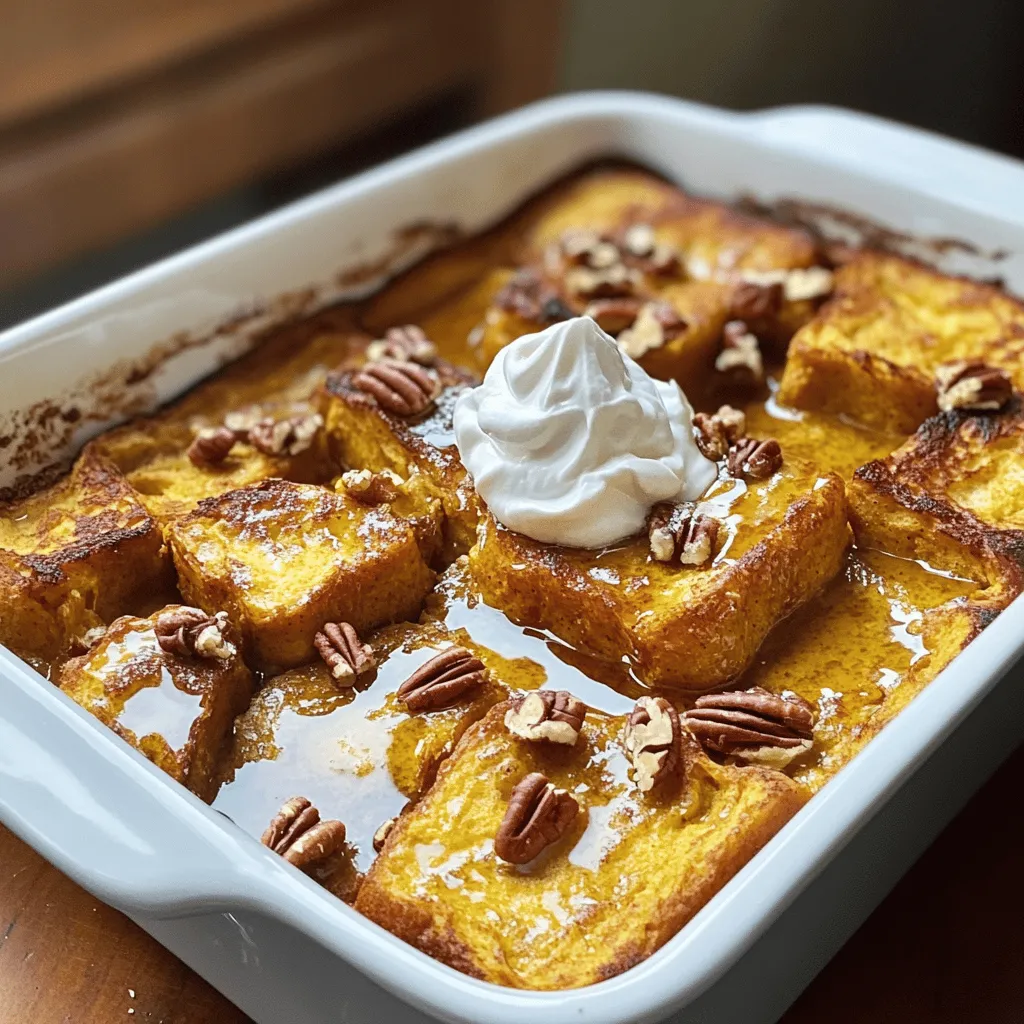 Pumpkin Spice French Toast Casserole Cozy and Easy Recipe