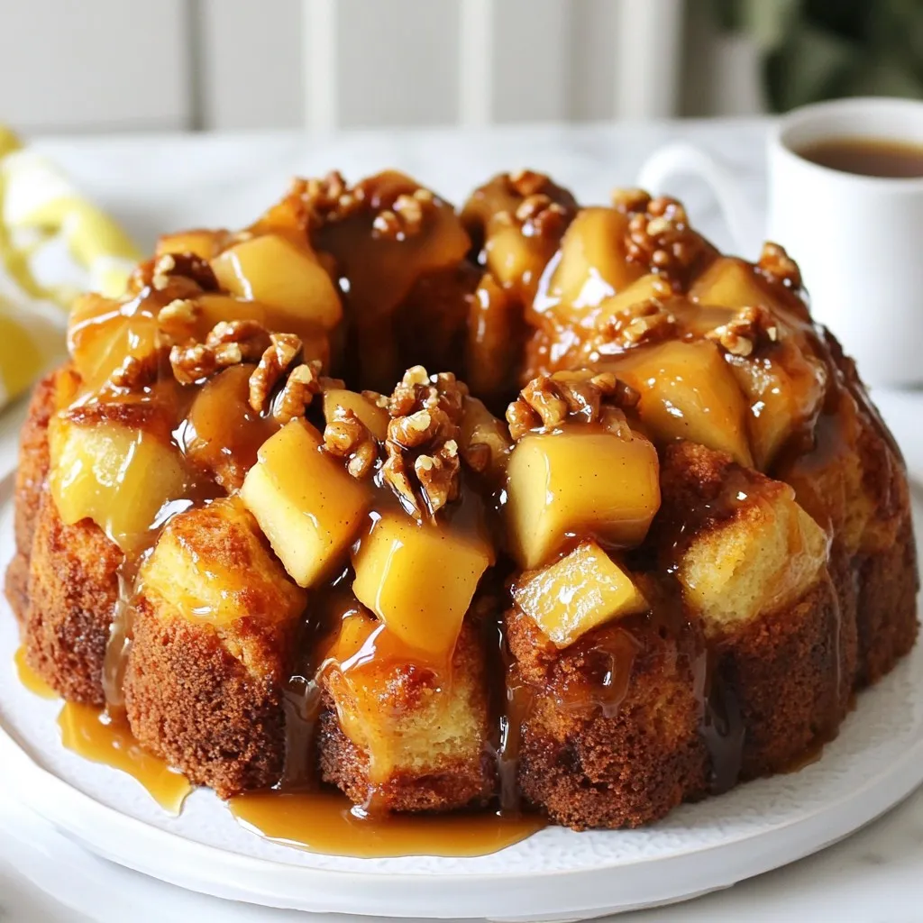 Caramel Apple Monkey Bread Irresistible Comfort Dish