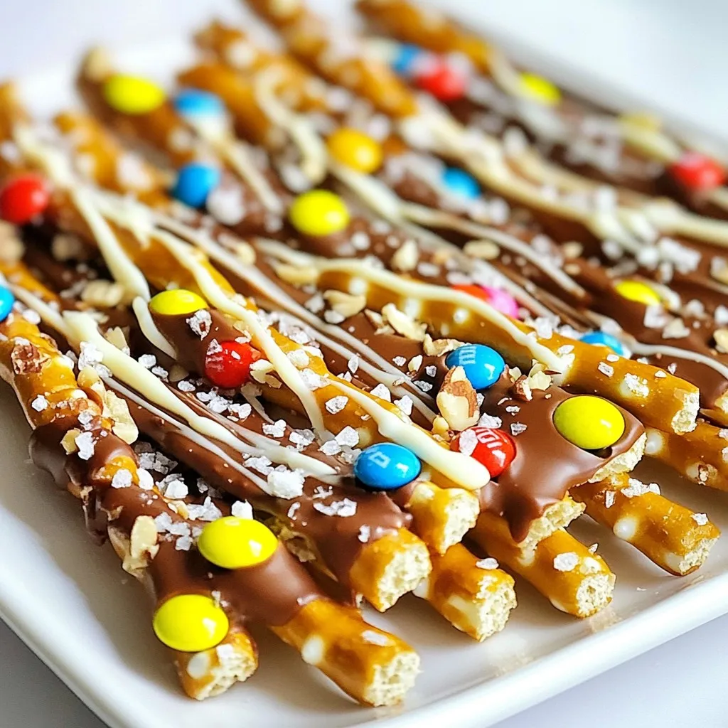 Chocolate Covered Pretzel Bark Irresistible Snack Treat