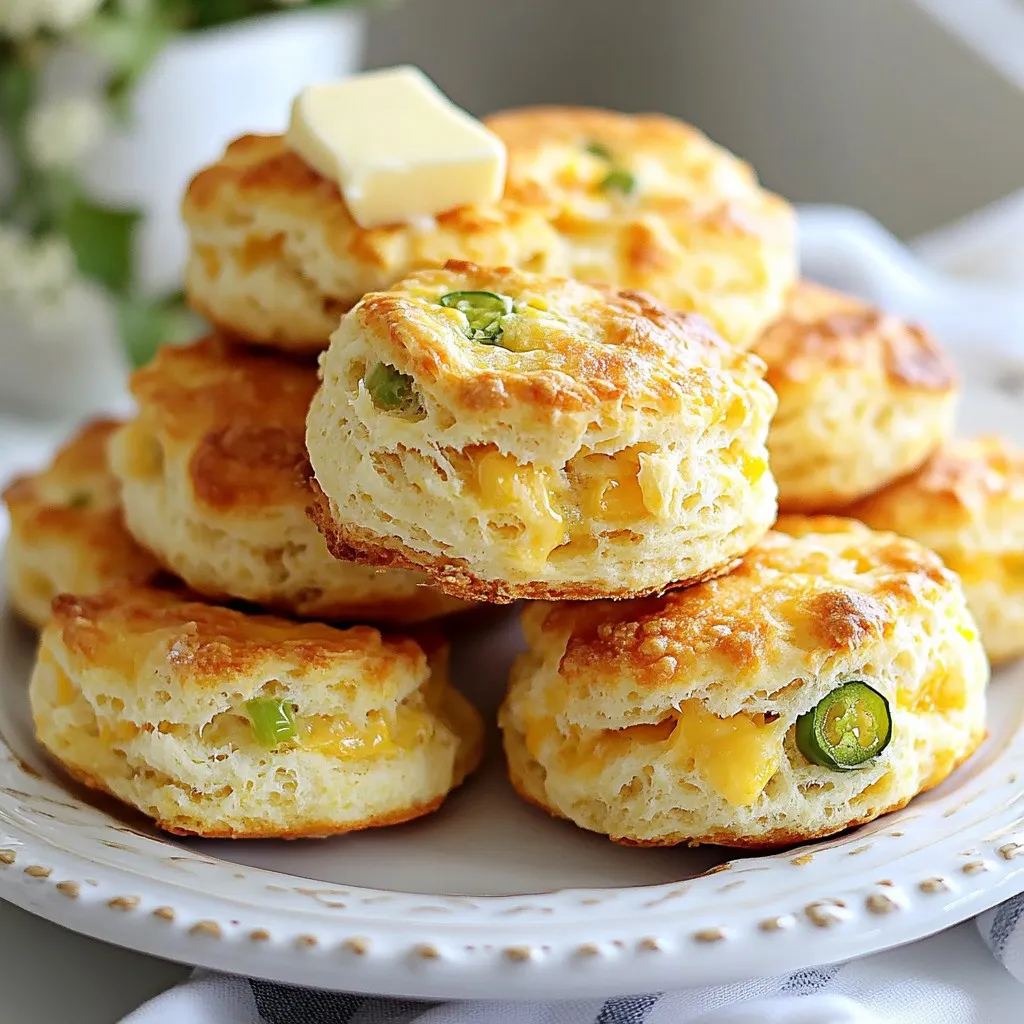 Cheddar Jalapeño Drop Biscuits Simple and Tasty Treat