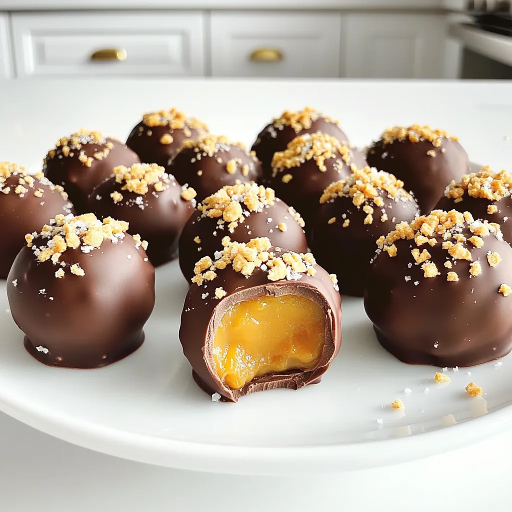 Caramel Pumpkin Truffles Delightful Fall Treat