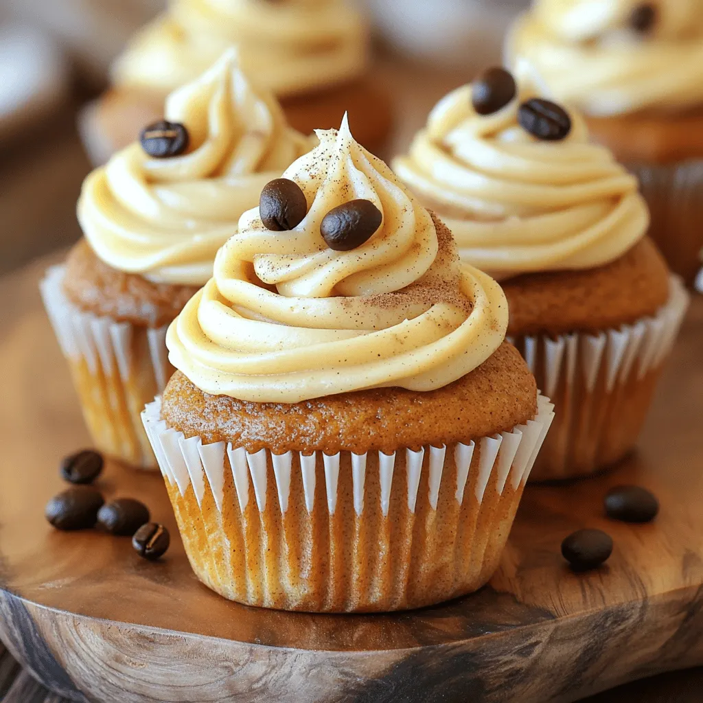 Pumpkin Spice Latte Cupcakes Easy Fall Treat