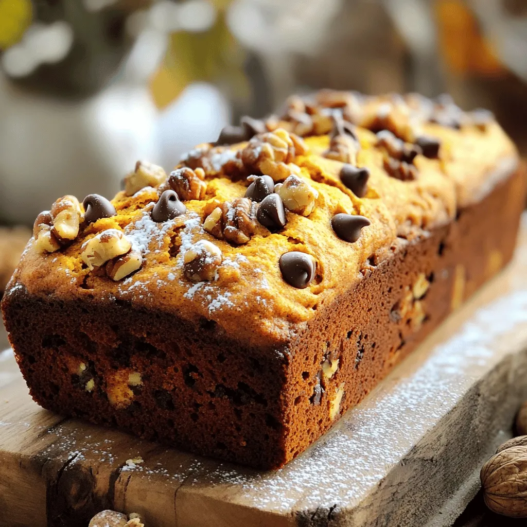 Chocolate Chip Pumpkin Bread Delightful and Easy Recipe