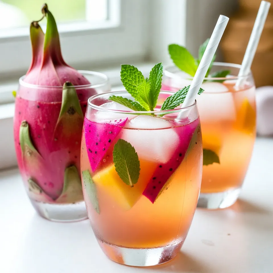 Mango Dragonfruit Refresher Copycat Tasty Drink Recipe
