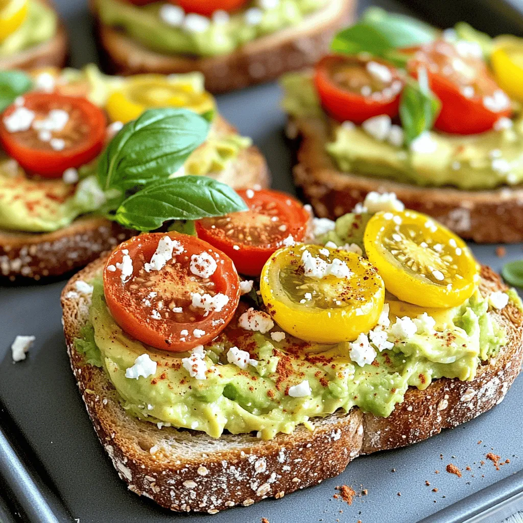 Creamy Avocado Toast Simple Flavorful Delight