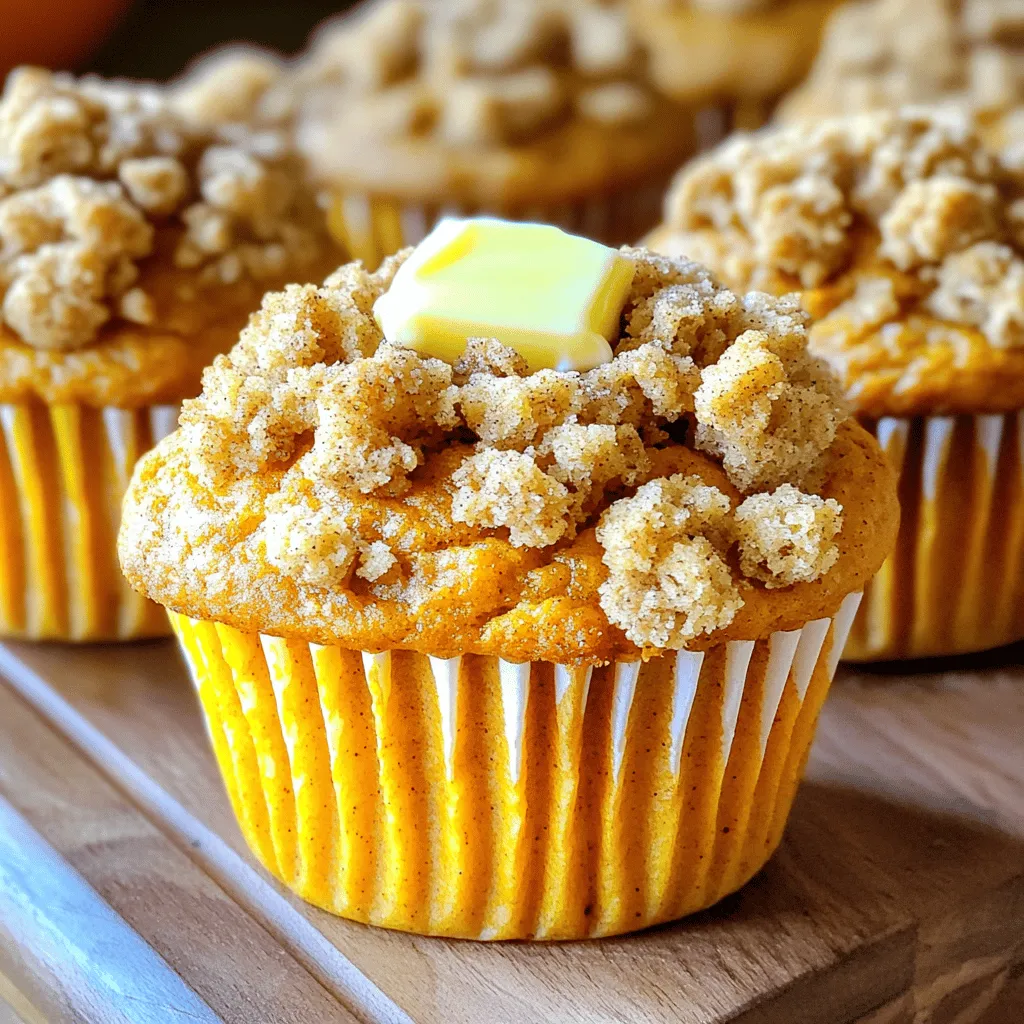 Pumpkin Crumb Muffins Irresistible and Easy Recipe