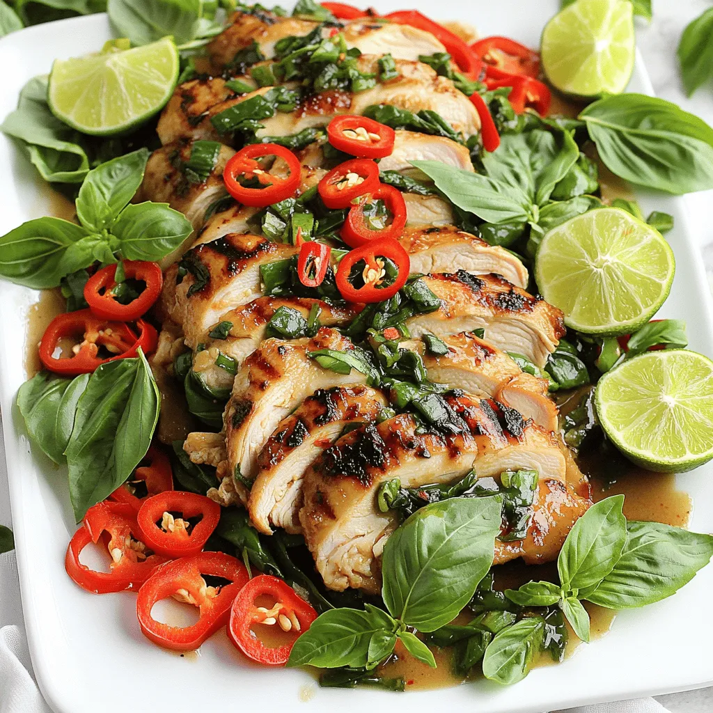 Spicy Thai Basil Chicken Flavorful and Simple Recipe