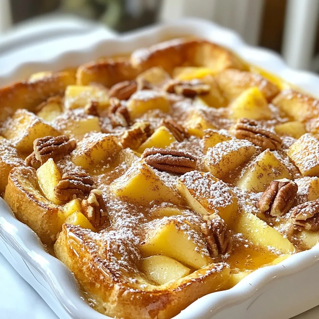 Cinnamon Apple French Toast Bake Simple and Tasty Dish
