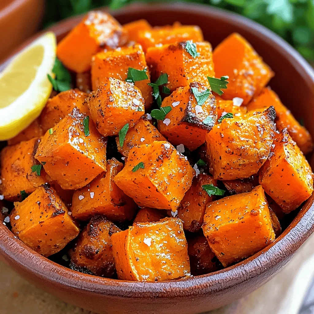 Crispy Roasted Sweet Potatoes Simple and Tasty Recipe