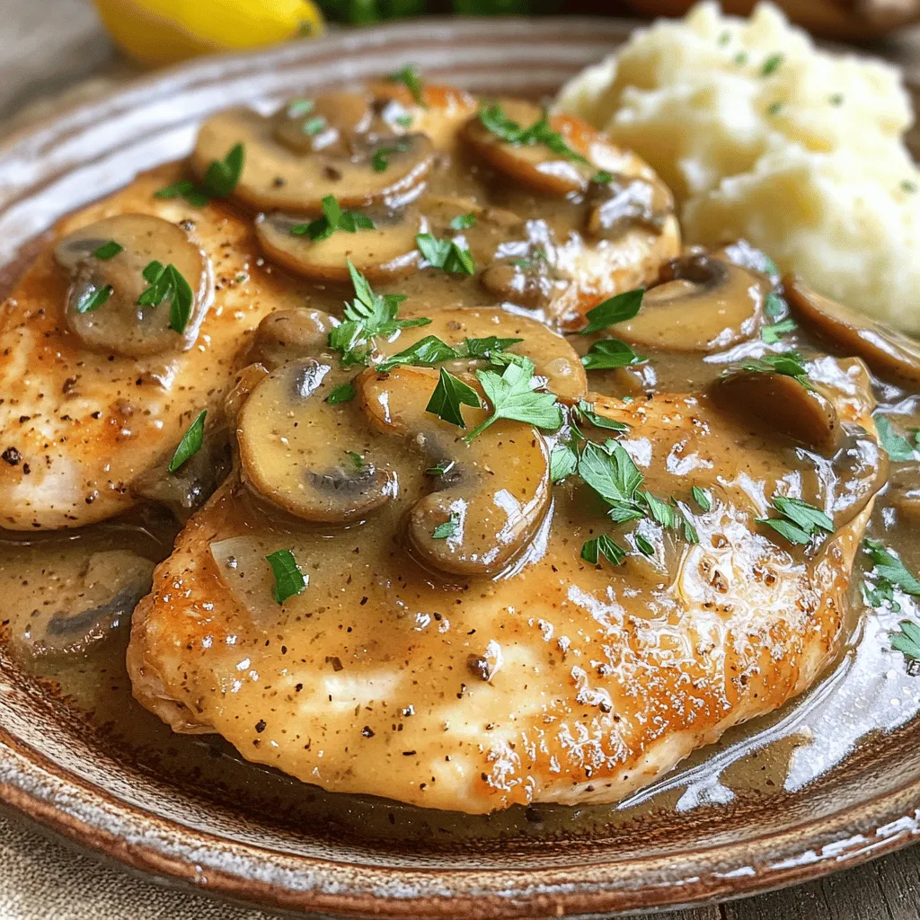 Classic Chicken Marsala Flavorful Dinner Delight