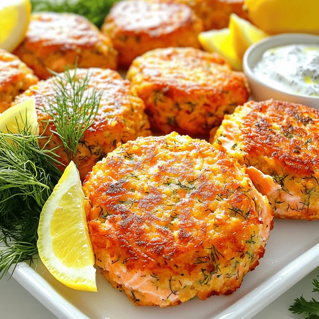 Lemon Dill Salmon Cakes Flavorful and Simple Recipe