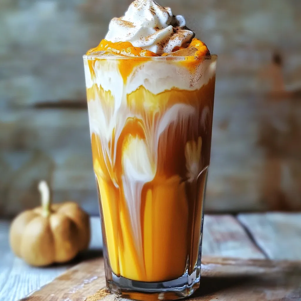 Pumpkin Spice Iced Coffee Refreshing Fall Drink Recipe