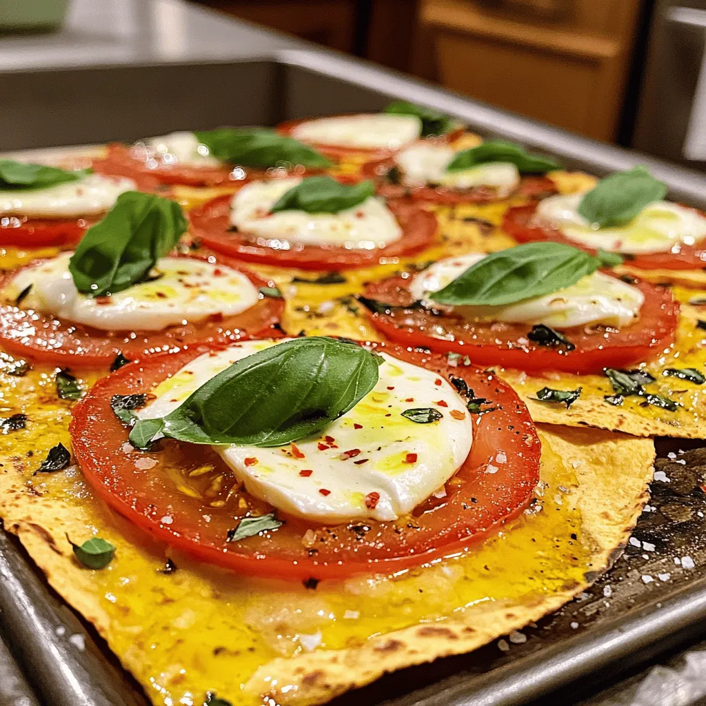 Margherita Tortilla Pizza Flavorful and Easy Recipe