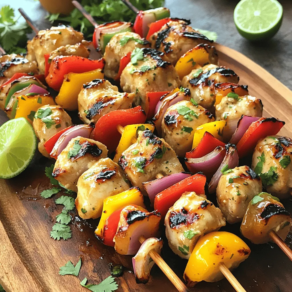 Savory Honey Lime Chicken Kebabs Easy Grilling Recipe