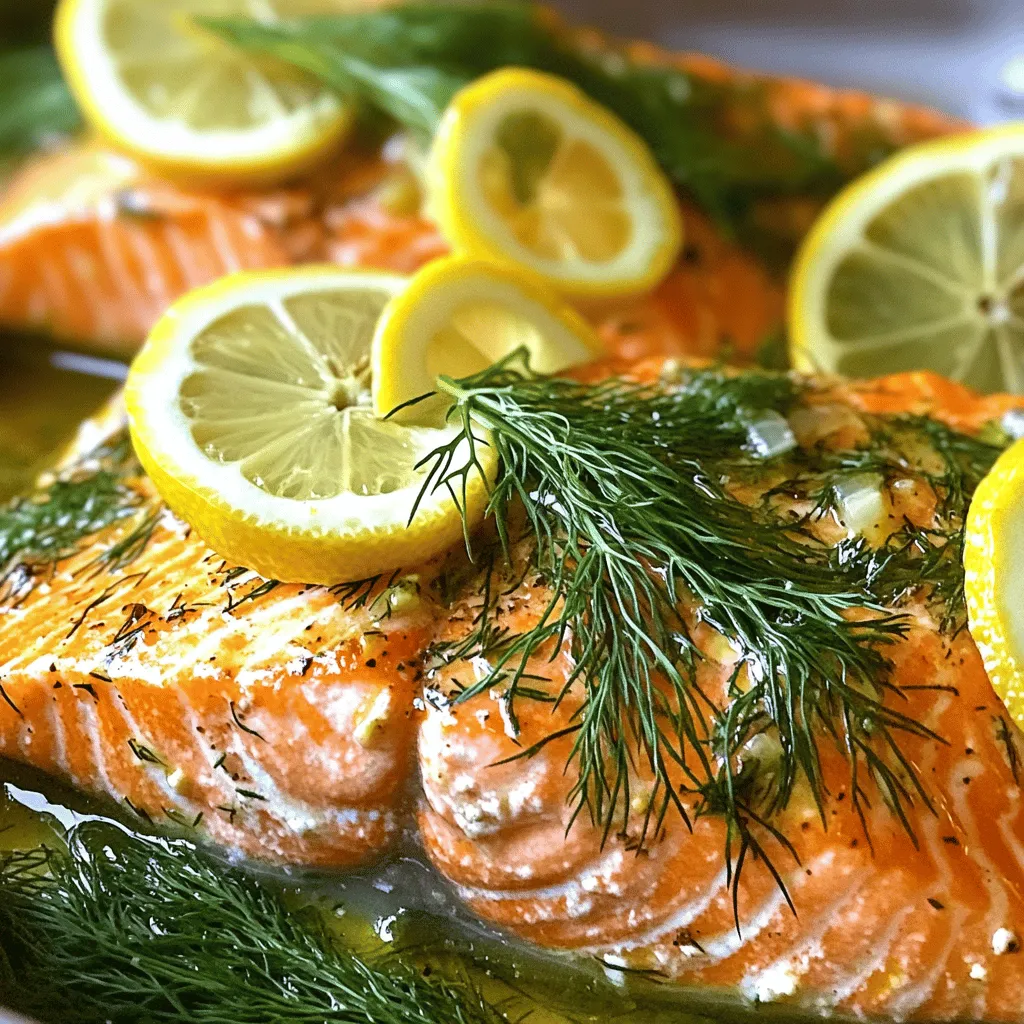 Lemon Dill Roasted Salmon Flavorful and Easy Recipe