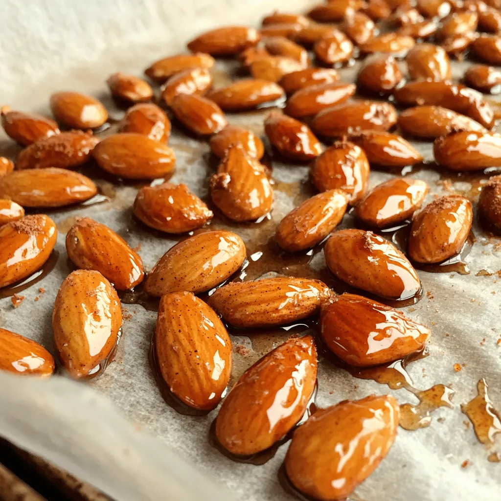 Cinnamon Maple Roasted Almonds Irresistible Snack Treat