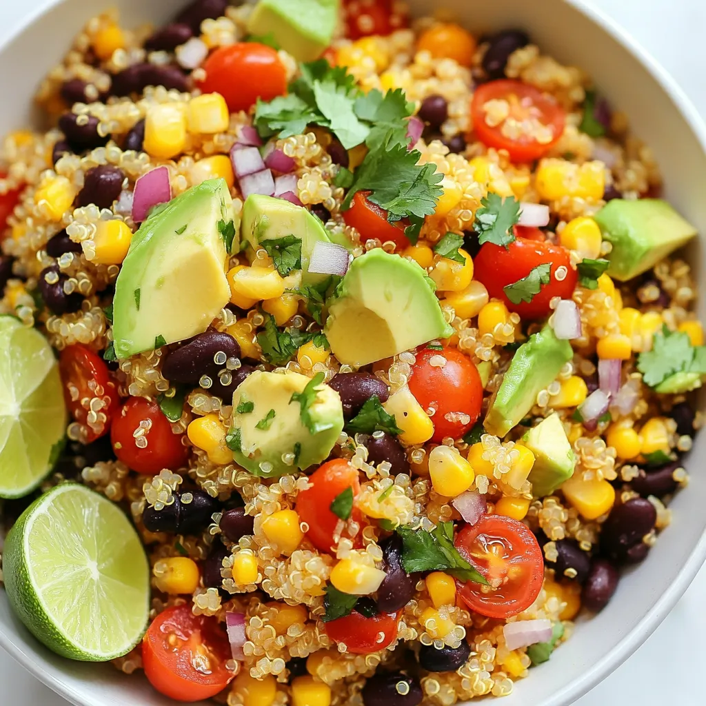 Southwest Quinoa Salad Healthy and Flavorful Dish