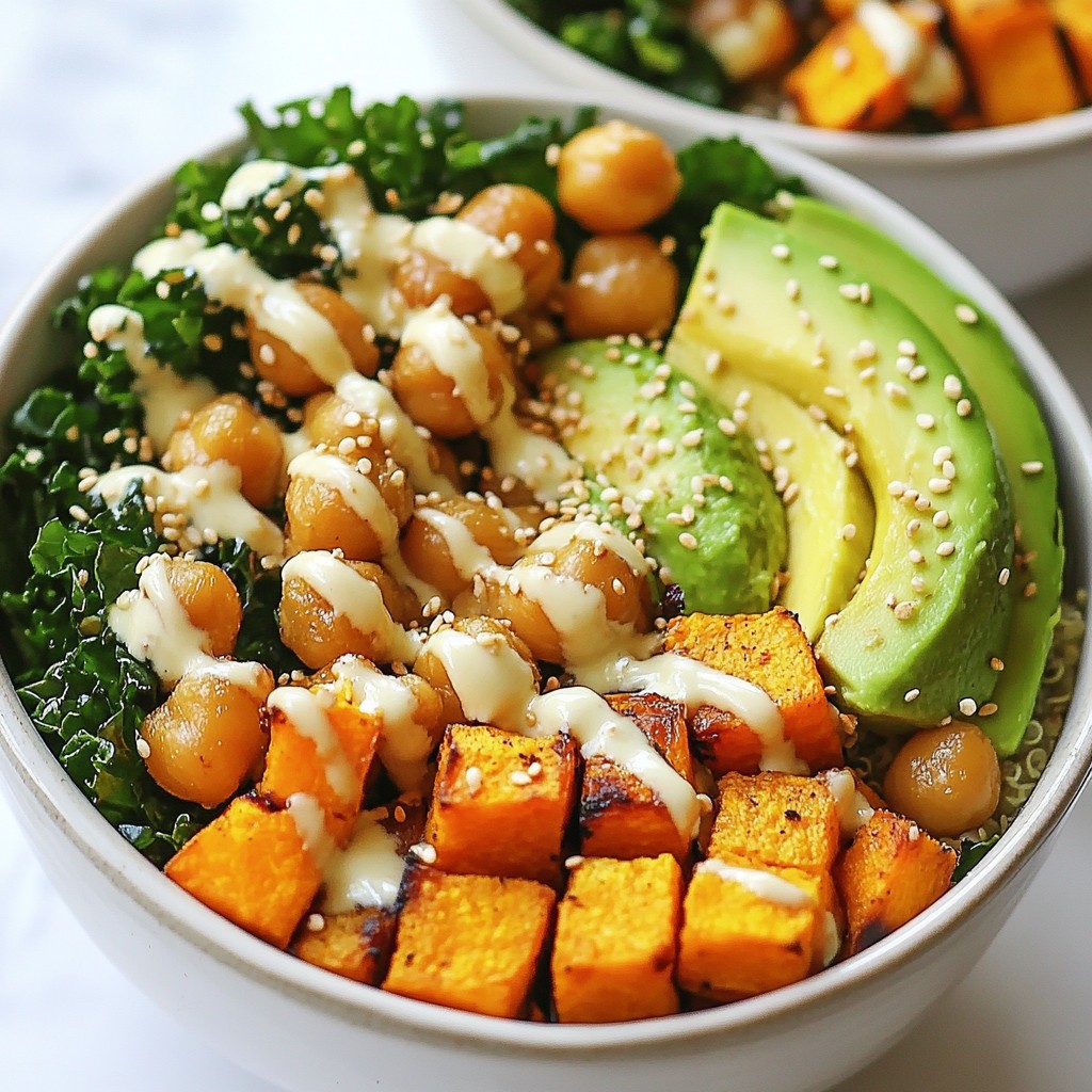 Sweet Potato Kale Power Bowl Nutritious and Easy Meal