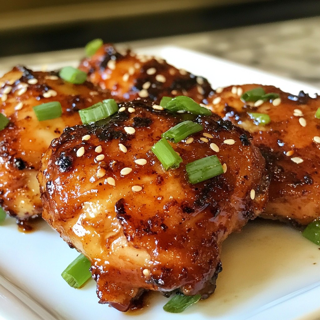 Spicy Korean Chicken Thighs Flavorful and Easy Recipe