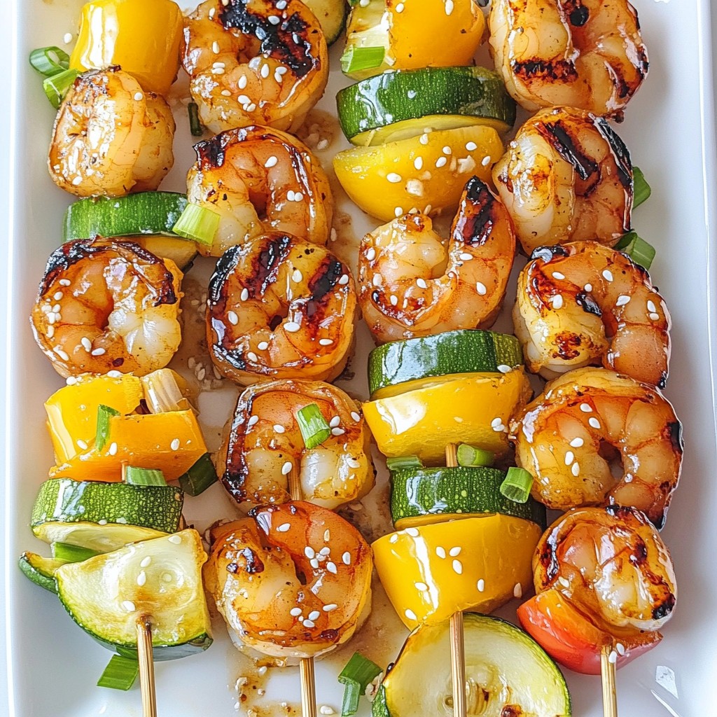 Teriyaki Grilled Shrimp Skewers Flavorful and Easy Recipe