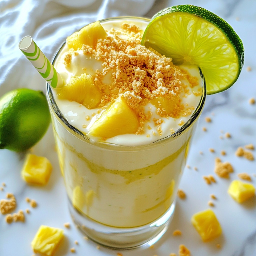 Key Lime Pie Smoothie Simple and Flavorful Recipe