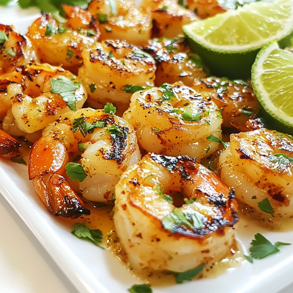 Coconut Lime Grilled Shrimp Tasty and Simple Recipe