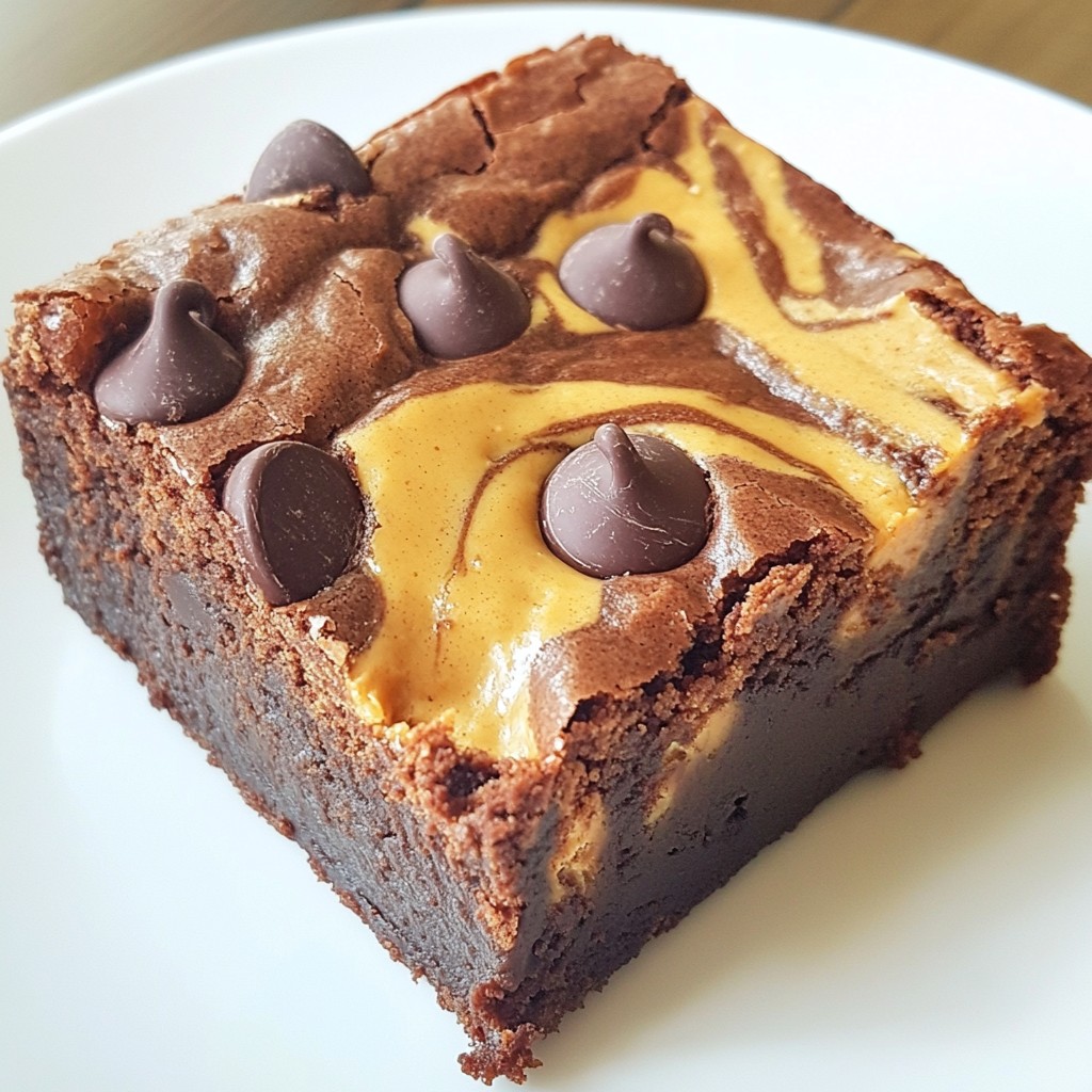 Peanut Butter Swirl Brownies Irresistible Anytime Treat