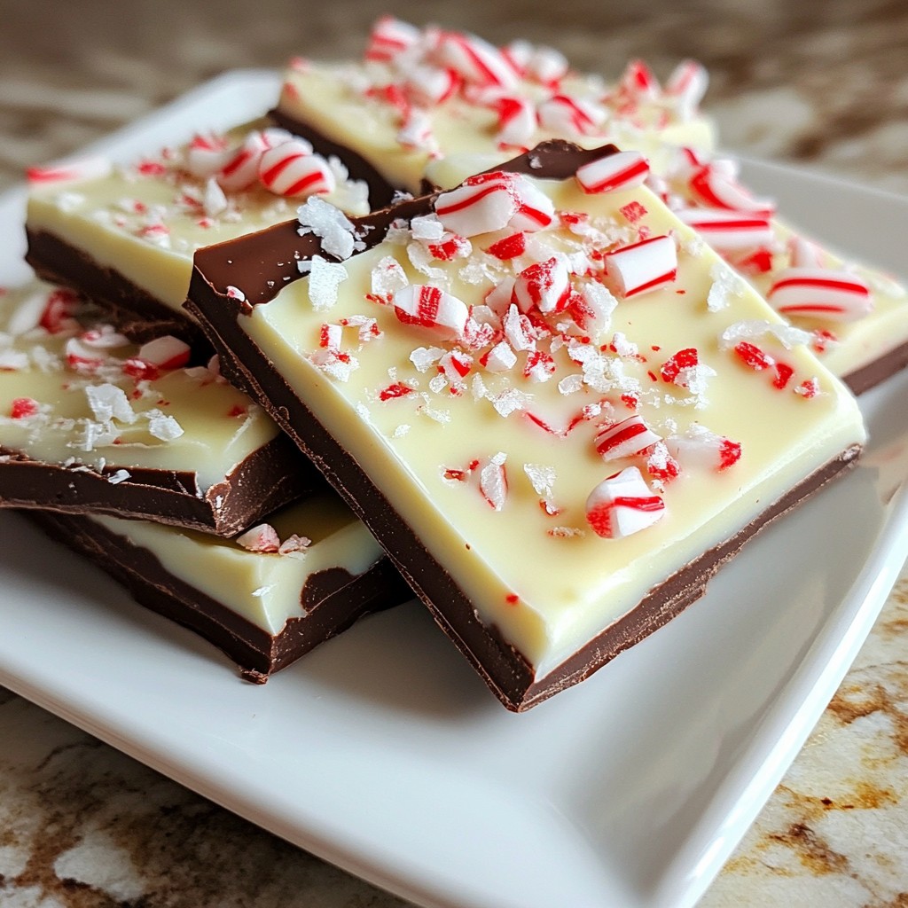Chocolate Peppermint Bark Irresistible Holiday Treat