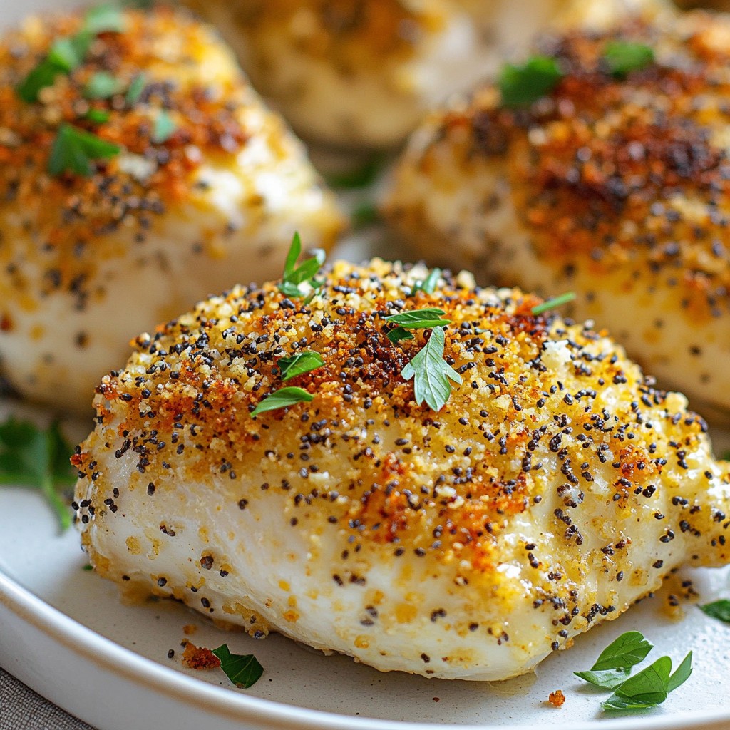Baked Everything Bagel Chicken Simple and Tasty Dish