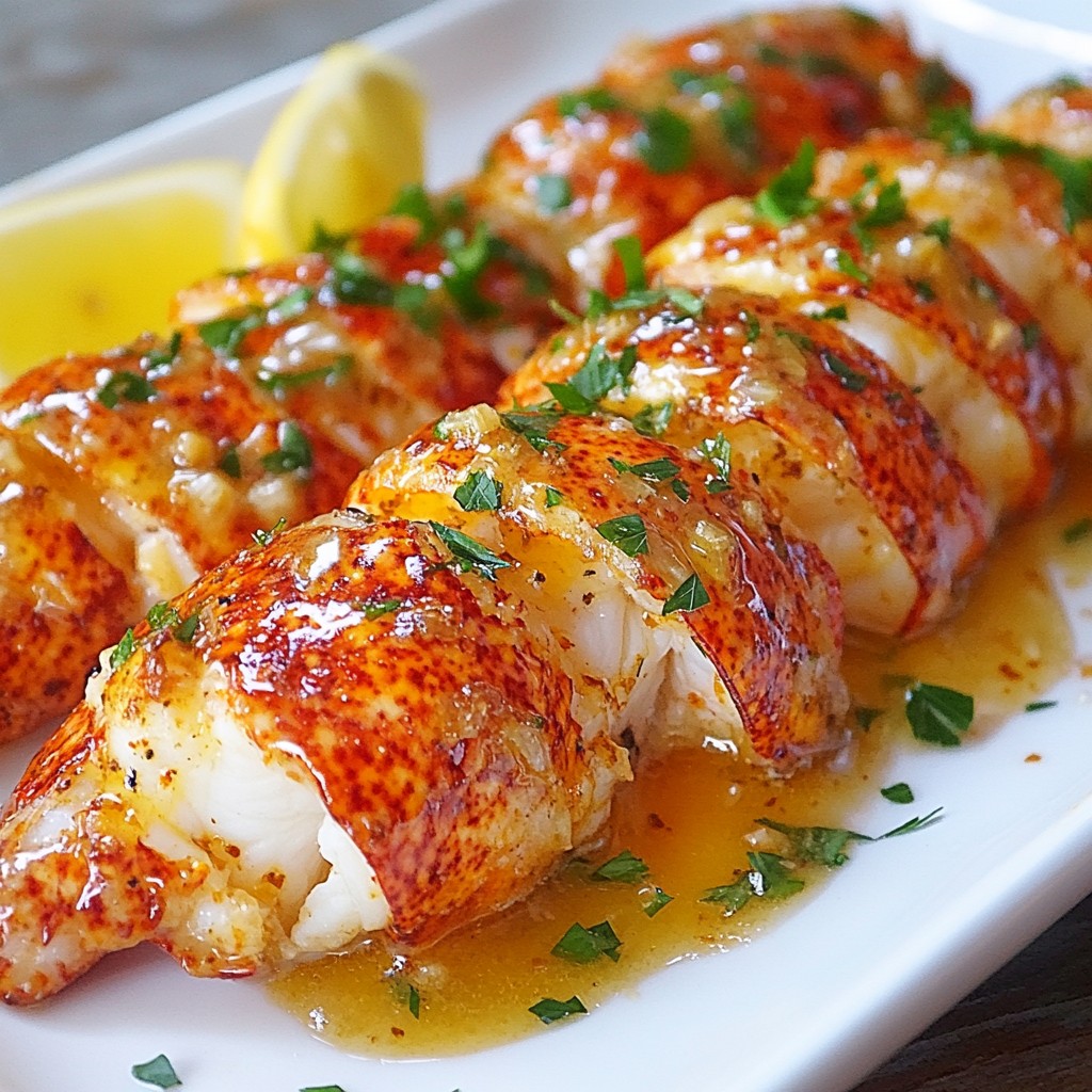 Garlic Butter Lobster Tails Simple and Delicious Meal