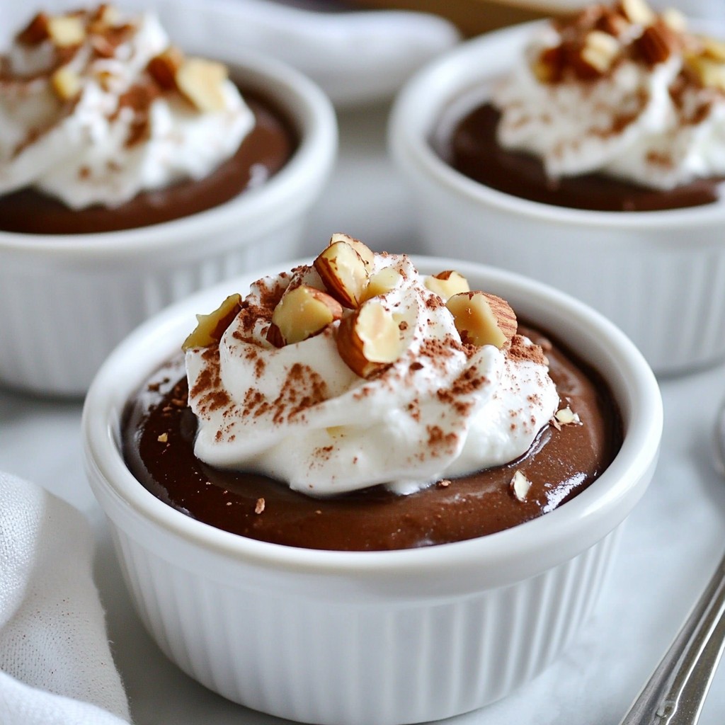 Mexican Chocolate Pudding Indulgent and Rich Delight