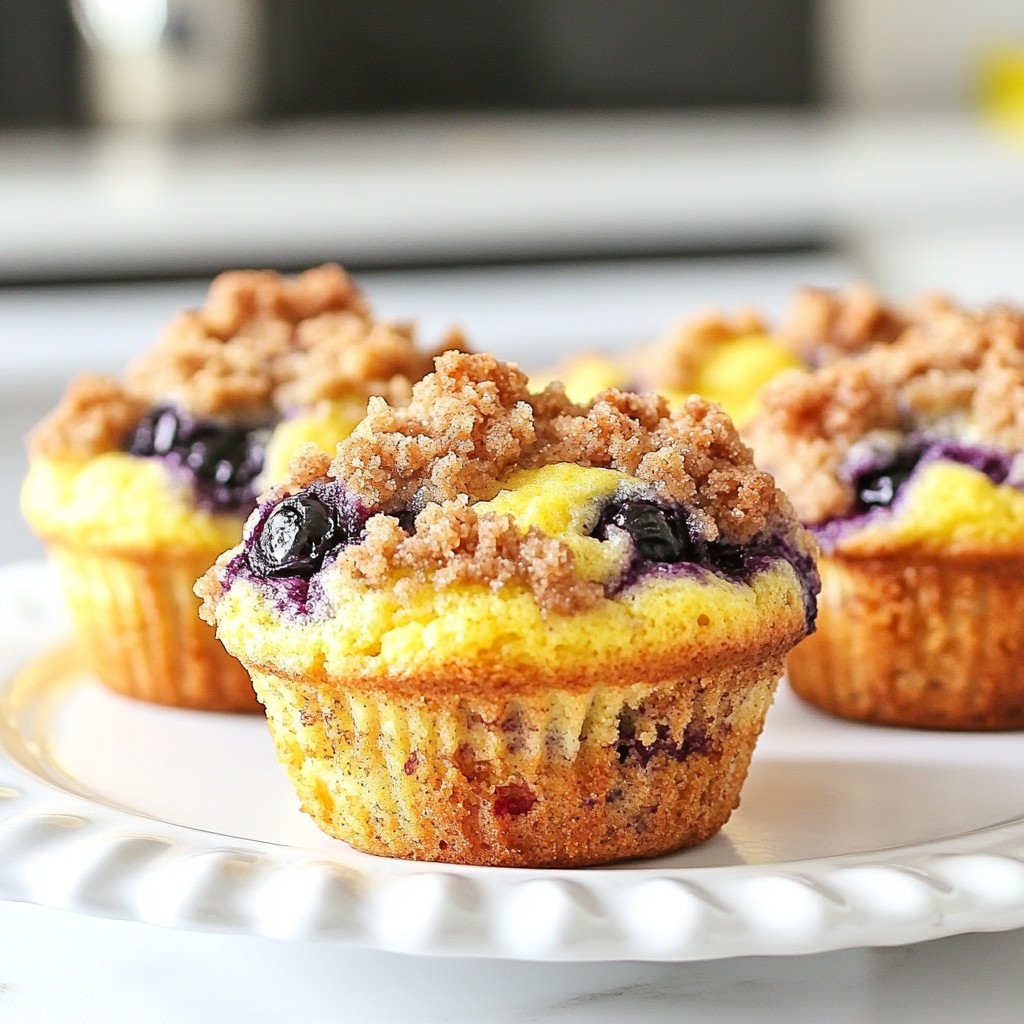 Blueberry Streusel Muffins Flavorful Morning Treat