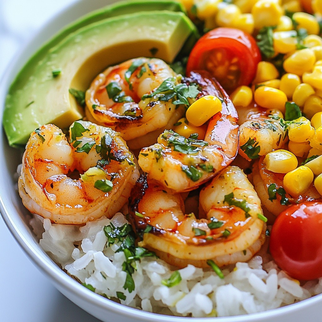 Cilantro Lime Shrimp Rice Bowls Flavorful and Easy Meal