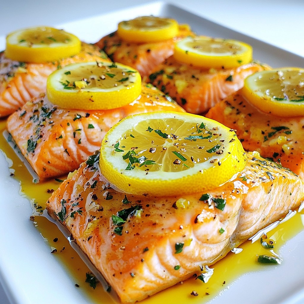 Lemon Herb Roasted Salmon Flavorful and Easy Recipe