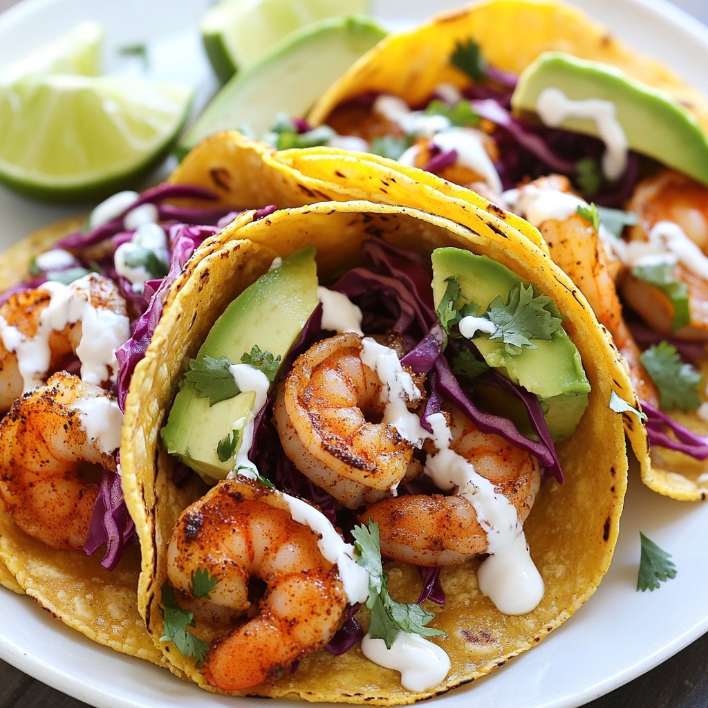 Spicy Cajun Shrimp Tacos Flavorful and Fun Recipe