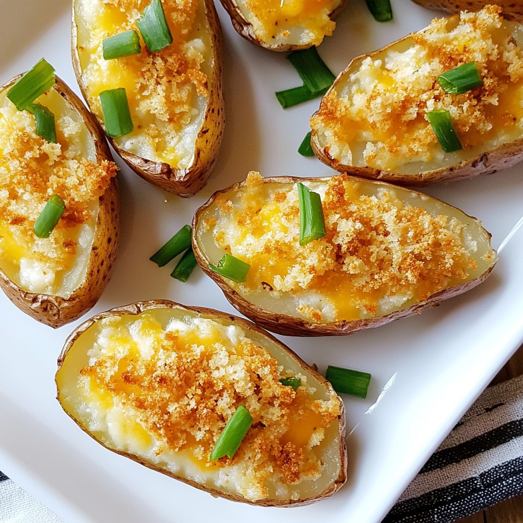 Jalapeño Popper Potato Skins Tasty and Simple Snack